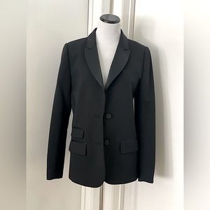 Madewell Black Tuxedo Style Jacket/Blazer, Sz 4